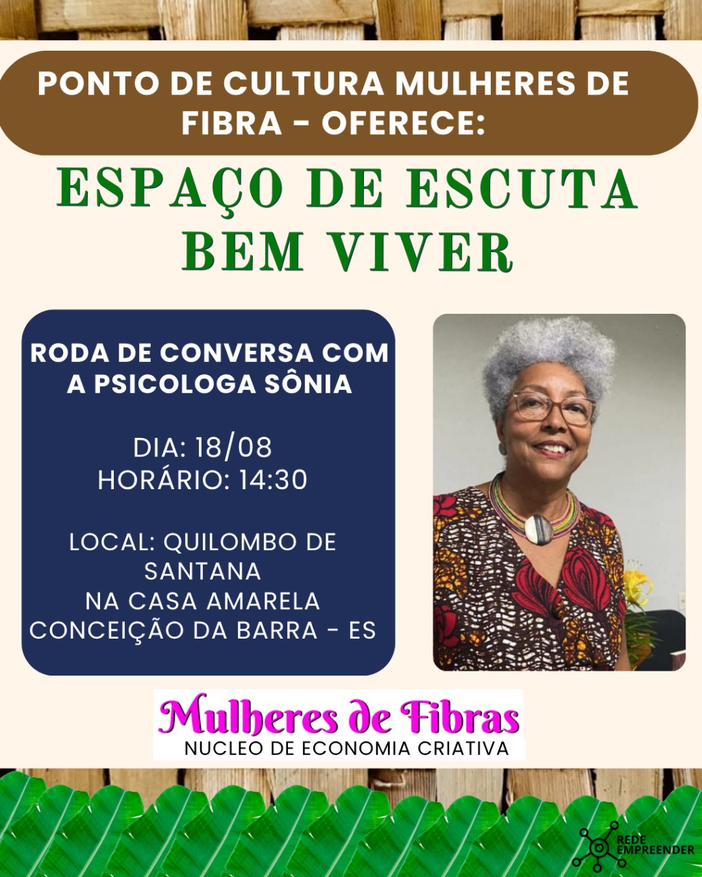 Participe do Espaço de Escuta Bem Viver